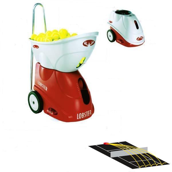 Lobster Elite 1 adogatógép Teniszpro teniszütő, teniszlabda